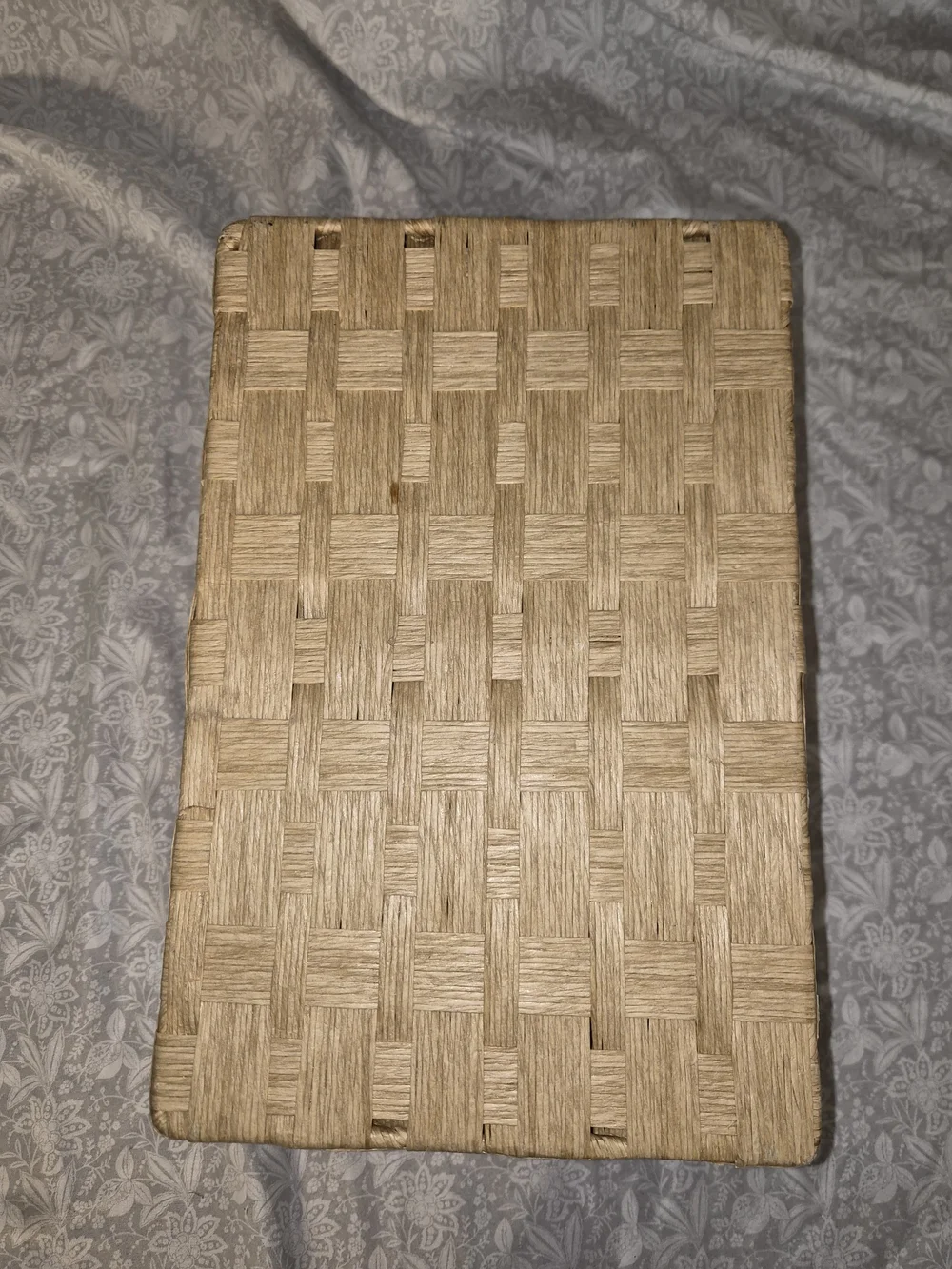Woven Natural Storage Basket - Neutral Tan